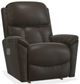 La-Z-Boy® Kipling Kalamata Leather Power Rocking Recliner with Headrest-0