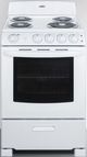 Summit® 24" White Freestanding Electric Range-0