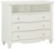 Mazin Furniture Meghan White Youth Media Chest-0