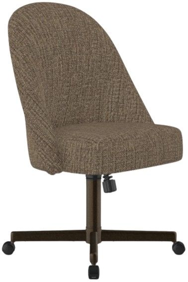 Chromcraft Customizable Landry Swivel Casual Dining Chair-0