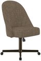 Chromcraft Customizable Landry Swivel Casual Dining Chair-0