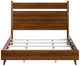 Flexsteel® Ludwig Walnut Queen Panel Bed-2