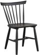 Furniture of America® Beale 2-Piece Black Dining Side Chair Set-0