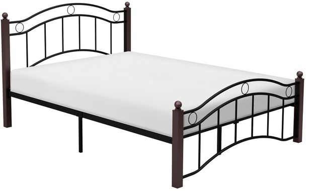 Homelegance® Averny Black/Brown Full Platform Bed-0