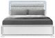 Global Furniture USA Soleil White King Panel Bed-2