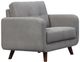 Mazin Furniture Noma Cement Grey Upholstered Accent Chair-0