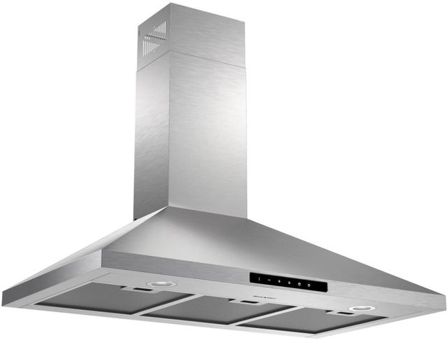 Sharp® 36" Stainless Steel Wall Mounted Range Hood-3
