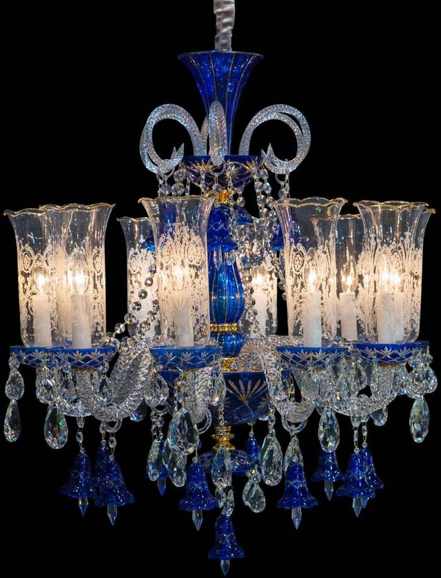Michael Amini® Winter Palace 10 Light Chandelier-0