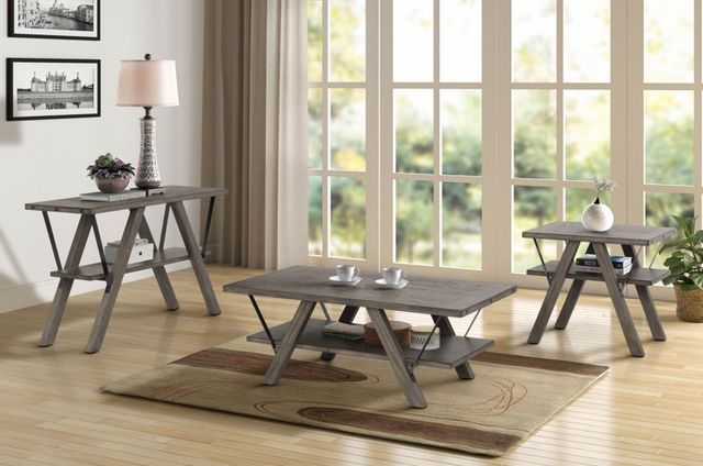 Bernards Harlocke Brown Cocktail Table-2