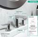 Hansgrohe Metris Chrome 1.2 GPM Widespread Faucet with Pop-Up Drain-3