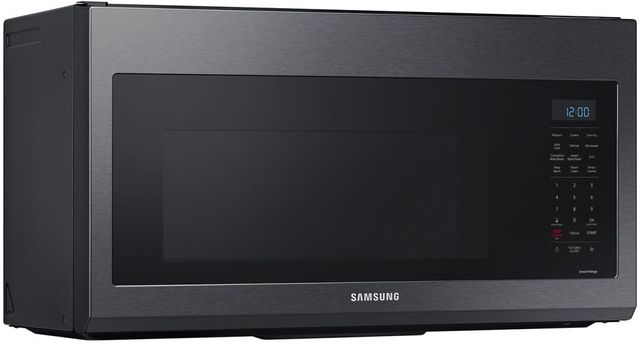 Samsung 1.7 Cu. Ft. Fingerprint Resistant Black Stainless Steel Over the Range Convection Microwave-2