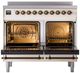 Ilve® Nostalgie II Series 40" Antique White Pro Style Induction Range-0