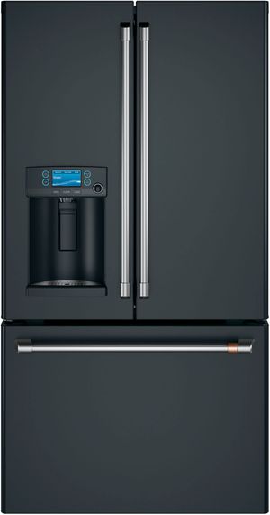 Café 22.2 Cu. Ft. Matte Black Counter Depth French Door Refrigerator Café 22.2 Cu. Ft. Matte Black Counter Depth French Door Refrigerator