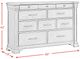 Elements International Kings Court Black Dresser-3