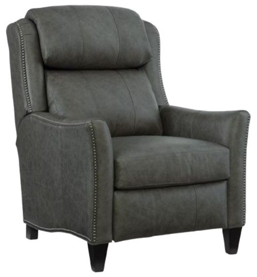 Bradington-Young Lancaster Cognac Manual Recliner-0