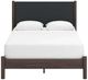 Signature Design by Ashley® Cadmori Brown Queen Upholstered Panel Bed-2