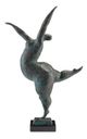 Currey & Company Butterfly Ballerina Bronze Green/Black Sculpture-1