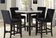 New Classic® Home Furnishings Celeste 5-Piece Black/Espresso Counter Dining Table Set-1