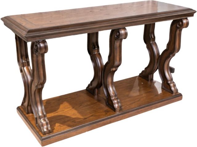 Maylee Sofa Table - Dark Brown Maylee Sofa Table - Dark Brown