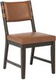 Coaster® Tegan 2-Piece Coffee Bean/Cognac Upholstered Dining Side Chair Set-3