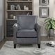 Homelegance® Braintree Burnish Gray Chair-1