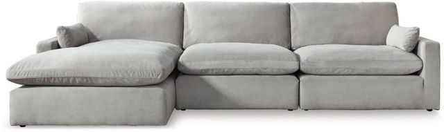 Signature Design by Ashley® Sophie 3-Piece Gray Left-Arm Facing Sectional and Chaise-0