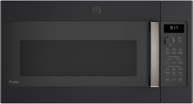 GE Profile™ 1.7 Cu. Ft. Black Slate Over The Range Microwave-0
