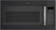 GE Profile™ 1.7 Cu. Ft. Black Slate Over The Range Microwave-0