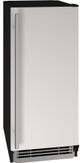 U-Line 1 Class 15" 25 lb. Stainless Solid Ice Maker-0