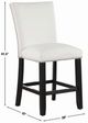 Steve Silver Co. Artemis 2-Piece White Vegan Leather Counter Stool Set-2