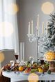 A & B Home Clear 9" T-Light Holder-2