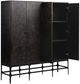 Classic Home Amilio Rust Noir Tall Cabinet-2