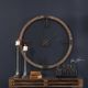 Uttermost® Marcelo Brown Modern Wall Clock-2