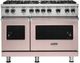 Viking® 5 Series 48" Blush Pro Style Liquid Propane Gas Range-0