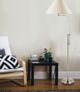 Cal® Lighting & Accessories Brushed Steel/White Floor Lamp-2