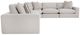 Franklin™ Marcella 5-Piece Meade Linen L-Shape Sectional-2