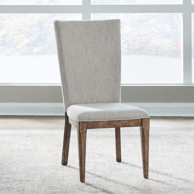 Liberty Furniture Carolina Park Amber Brown/Cream Dining Side Chair-1