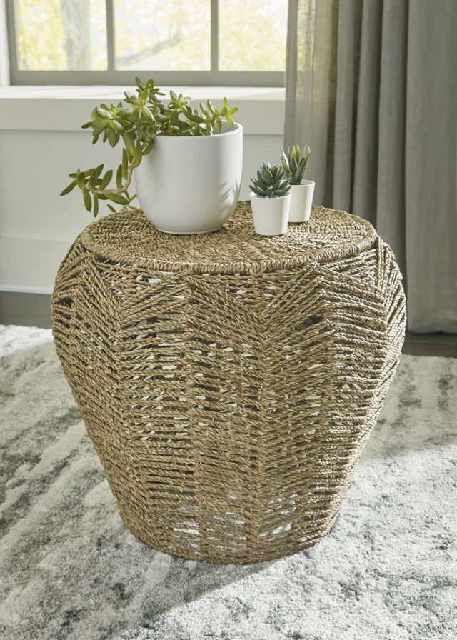 Signature Design by Ashley® Dewington Light Brown Stool-3