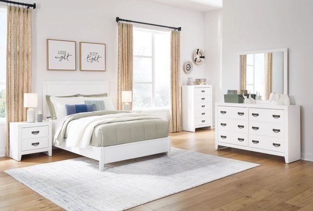 Signature Design by Ashley® Binterglen White Full Panel Bed-2