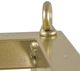 A & B Home Gold Rectangular Iron Stand with Chains-3