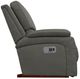 La-Z-Boy® Greyson Blue Gray Leather Power Rocking Recliner with Headrest-3