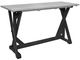 C R Plastics Harvest 72" Slate/Light Grey Bar Table-0