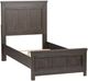 Liberty Furniture Thornwood Hills Rock Beaten Brown Twin Youth Panel Bed-0