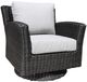 CabanaCoast® Customizable Monterrey Aluminum/Wicker Outdoor Swivel Glider Chair-0
