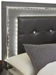 Signature Design by Ashley® Lodanna Gray California King/King Upholstered Panel Headboard-4