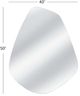 Bassett Mirror Carlton Silver Wall Mirror-4