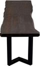 Porter International Designs Manzanita Midnight V Base Bench-2