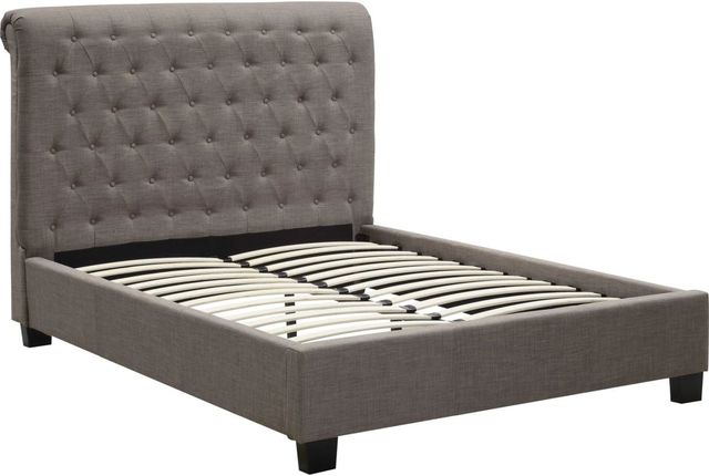 Modus Furniture Geneva Royal Dolphin Queen Tufted Footboard Storage Bed-0