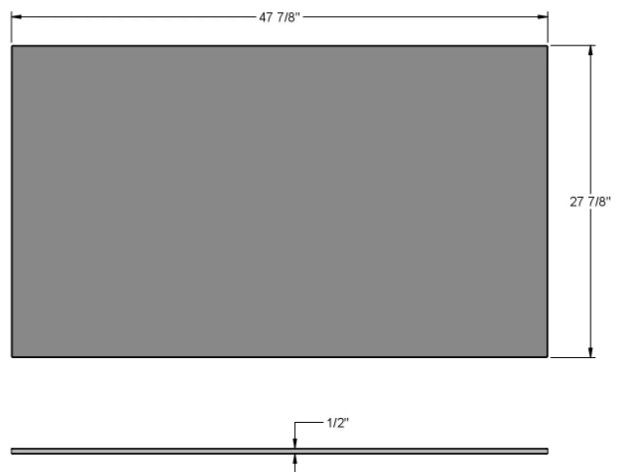 Amisco Customizable Harrison Glass Top Bar Height Dining Table-3