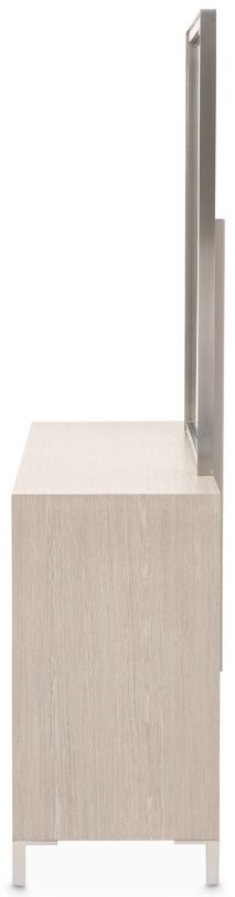 Michael Amini® Lotus Bay Sand Large Dresser with Mirror-1